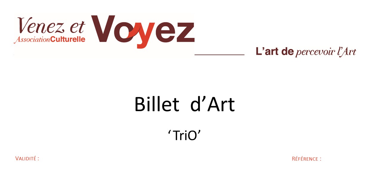 visuel Billet d'art recto pour site - TRIO