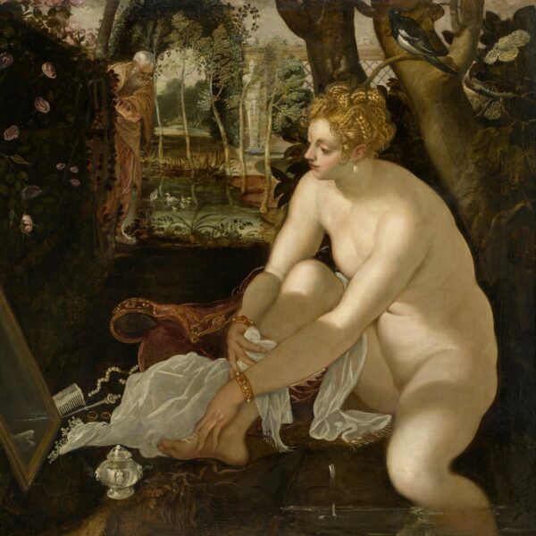 Tintoret Susanne et les vieillards vers 1555-1556 huile sur toile 146 cm × 193,6 cmVienne, rec
