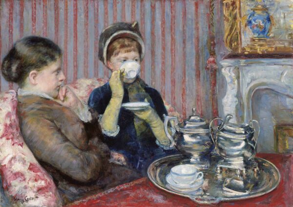 02. Mary Cassatt, Le Thé carré